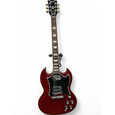 Used 2016 Gibson SG Standard Cherry Solid Body Electric Guitar