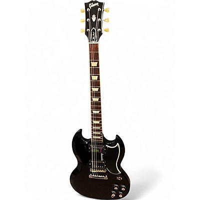 Used 2016 Gibson SG Standard Custom Shop Black Solid Body Electric Guitar