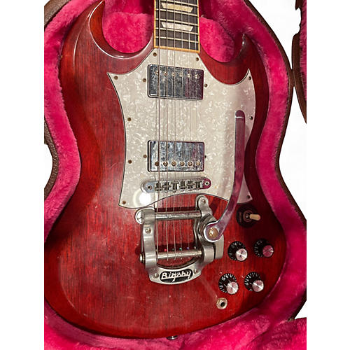 Used 2016 Gibson SG Standard Wine Red Solid Body Electric Guitar Wine Red