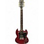 Used 2016 Gibson SG Standard Worn Cherry Solid Body Electric Guitar Worn Cherry