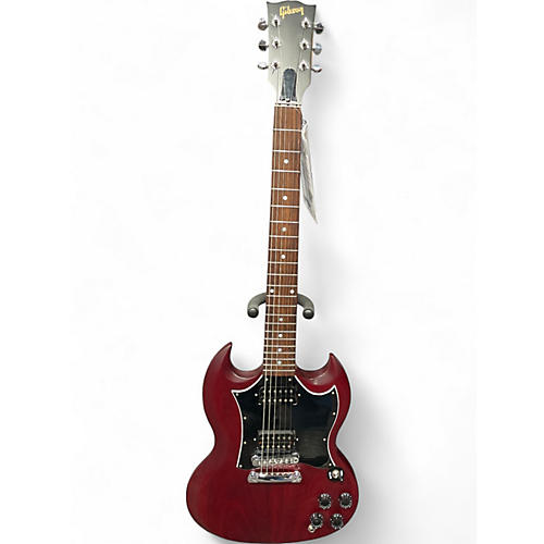 Used 2016 Gibson SG Worn Cherry Solid Body Electric Guitar Worn Cherry