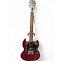Used 2016 Gibson SG Worn Cherry Solid Body Electric Guitar Worn Cherry