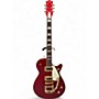Used 2016 Gretsch Guitars G5434TG ELECTROMATIC PROJET TWO TONE CANDY APPLE RED AND WHITE Solid Body Electric Guitar TWO TONE CANDY APPLE RED AND WHITE