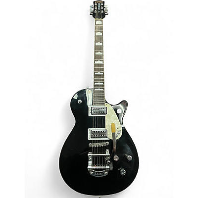 Used 2016 Gretsch Guitars Modded CYG Black Hollow Body Electric Guitar