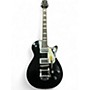 Used 2016 Gretsch Guitars Modded CYG Black Hollow Body Electric Guitar Black