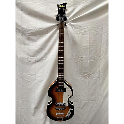 Hofner Used 2016 Hofner BBASS HI SERIES 3 Color Sunburst Electric Bass Guitar