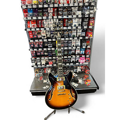 Used 2016 Ibanez JSM10 John Scofield Signature Sunburst Hollow Body Electric Guitar