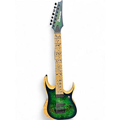 Used 2016 Ibanez RGDIX7MPB  Surreal Blue Solid Body Electric Guitar