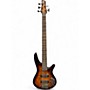 Used 2016 Ibanez sr405e dark burst Electric Bass Guitar dark burst