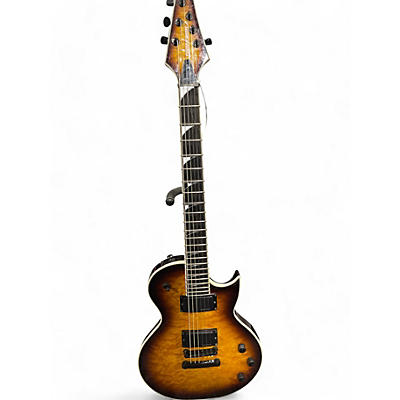 Used 2016 Jackson Pro Series Monarkh SCQ Tobacco Burst Solid Body Electric Guitar