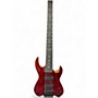 Used 2016 Kiesel Vader 5-String Bass Transparent Red Electric Bass Guitar Transparent Red