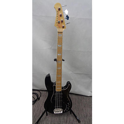 Used 2016 Lakland USA Series 44-94 Custom Gloss Black Electric Bass Guitar