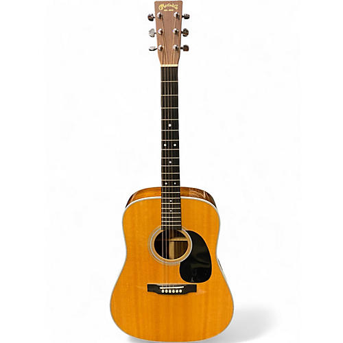 Used 2016 Martin D28 Centennial Natural Acoustic Guitar Natural