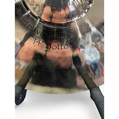 Used 2016 Paiste 14in Signature Heavy Hi Hat Bottom Cymbal
