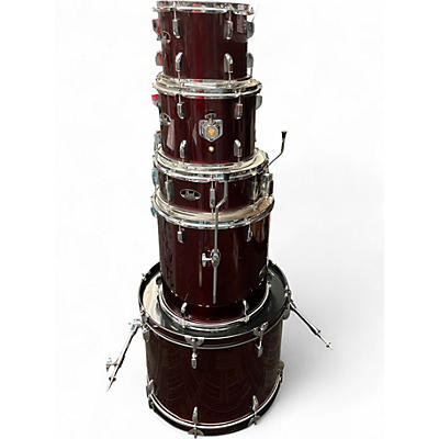 Used 2016 Pearl 5 Piece Roadshow Wine Red Drum Kit