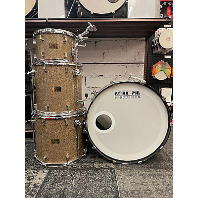 Used 2016 Pork Pie USA 4 piece CUSTOM B20 Drum Kit