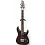 Used 2016 Schecter Guitar Research C1 Platinum Black Cherry Solid Body Electric Guitar Black Cherry