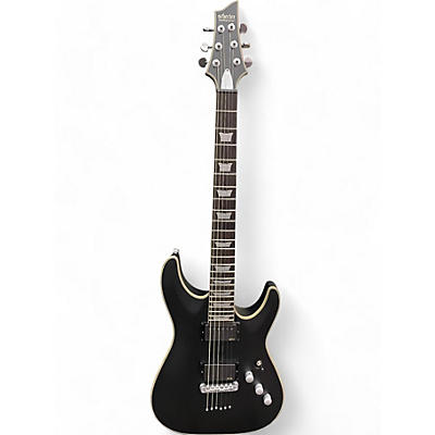 Schecter Guitar Research Used 2016 Schecter Guitar Research C1 Platinum Satin Black Solid Body Electric Guitar