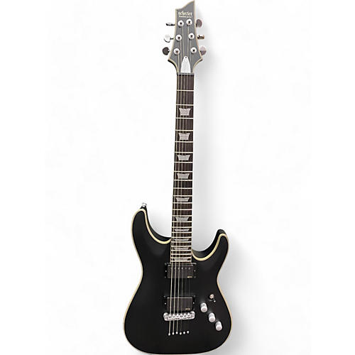 Schecter Guitar Research Used 2016 Schecter Guitar Research C1 Platinum Satin Black Solid Body Electric Guitar Satin Black