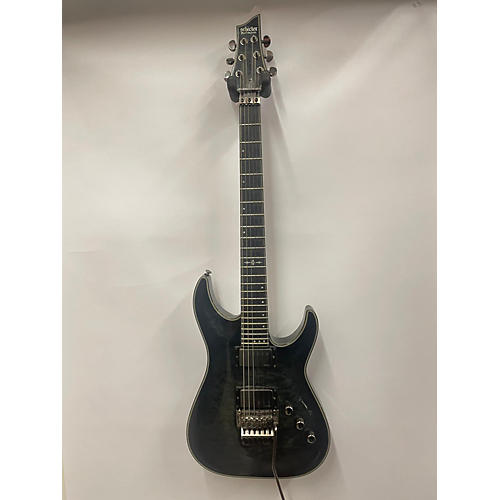 Schecter Guitar Research Used 2016 Schecter Guitar Research Hellraiser Hybrid C-1 FR Trans Black Solid Body Electric Guitar Trans Black