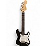 Used 2016 Squier Affinity Stratocaster Black Solid Body Electric Guitar Black