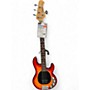 Used 2016 Sterling by Music Man Stingray 4 Cherry Sunburst Electric Bass Guitar Cherry Sunburst