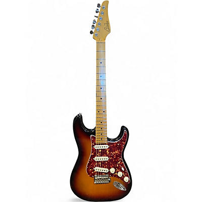 Used 2016 Suhr Classic Antique Pro 3 Tone Sunburst Solid Body Electric Guitar