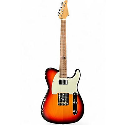 Used 2016 Suhr Classic T Antique RR-CTA 3 Tone Sunburst Solid Body Electric Guitar