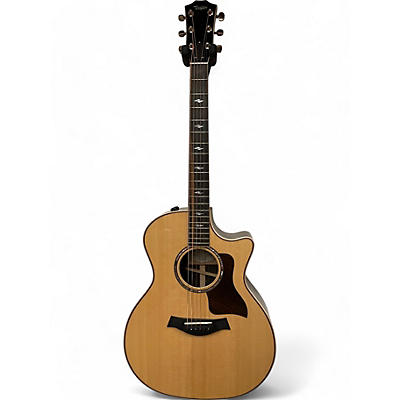 Taylor Used 2016 Taylor 814CE Natural Acoustic Electric Guitar