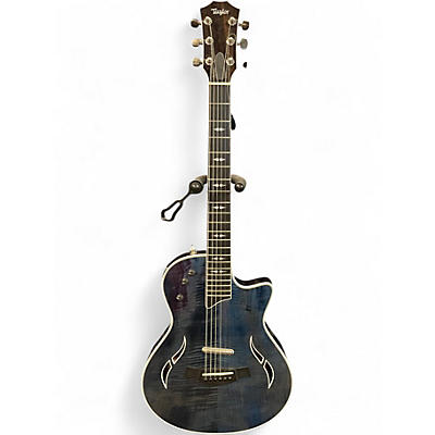 Used 2016 Taylor T5Z Classic Blue Agave Acoustic Electric Guitar