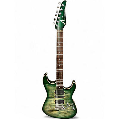 Used 2016 Tom Anderson Short Drop Top Cajun Key Lime Solid Body Electric Guitar