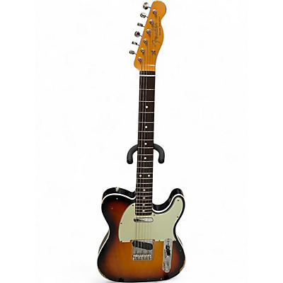 Used 2016 Wildwood WILDWOOD 10 62 TELECASTER CUSTOM RELIC  SUNBURST Solid Body Electric Guitar