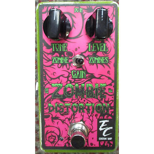 Used 2017 EC CUSTOM ZOMBIE DISTORTION Effect Pedal