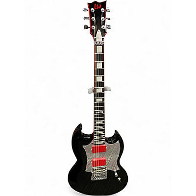 Used 2017 ESP LTD GT-600 GLEN TIPTON Black Solid Body Electric Guitar