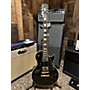 Used Epiphone Used 2017 Epiphone Les Paul Custom Pro Black Solid Body Electric Guitar Black