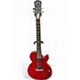 Used 2017 Epiphone Les Paul Special P90 Cherry Solid Body Electric Guitar Cherry