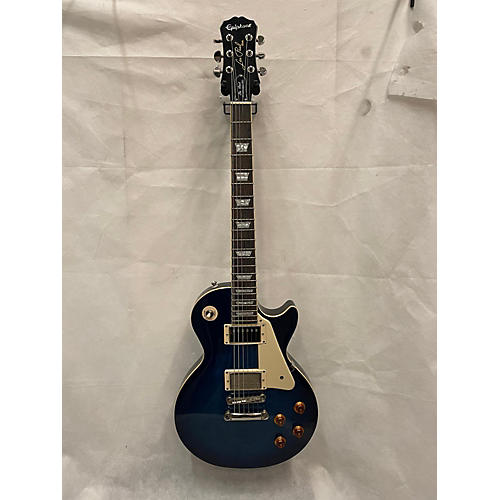 Epiphone Used 2017 Epiphone Les Paul Standard Pro Blueberry Burst Solid Body Electric Guitar Blueberry Burst