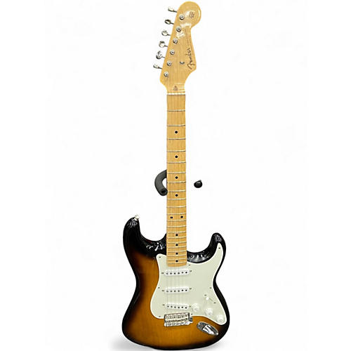 Used 2017 Fender 1959 American Vintage Stratocaster 2 Color Sunburst Solid Body Electric Guitar 2 Color Sunburst