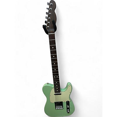 Used 2017 Fender AMERICAN PROFESSIONAL TELECASTER WITH SOLID ROSEWOOD NECK Surf Green Solid Body Electric Guitar