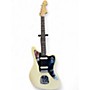 Used 2017 Fender American Professional Jaguar Olympic White Solid Body Electric Guitar Olympic White