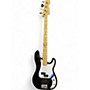 Used 2017 Fender American Professional Precision Bass Black Electric Bass Guitar Black