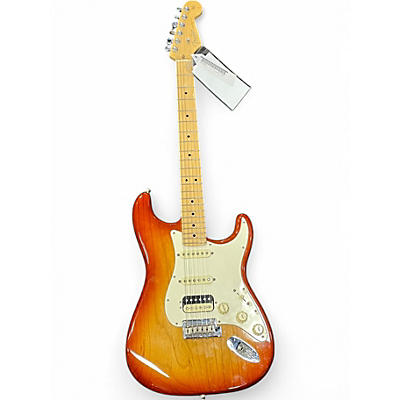 Used 2017 Fender American Professional Standard Stratocaster HSS 2 Color Sunburst Solid Body Electric Guitar