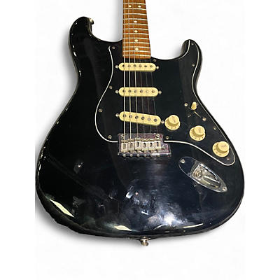 Used 2017 Fender American Professional Stratocaster SSS Black Solid Body Electric Guitar