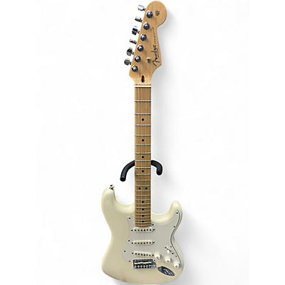 Used 2017 Fender American Professional Stratocaster SSS White Solid Body Electric Guitar