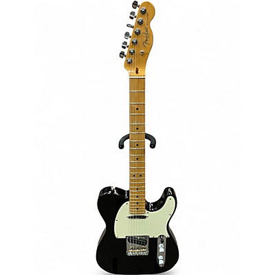 Used 2017 Fender American Professional Telecaster Black and White Solid Body Electric Guitar