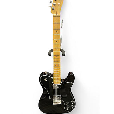 Used 2017 Fender American Professional Telecaster Deluxe Shawbucker Black Solid Body Electric Guitar