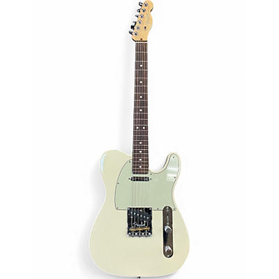 Used 2017 Fender American Professional Telecaster Olympic White Solid Body Electric Guitar