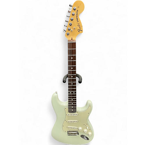 Used 2017 Fender American Special Stratocaster White Solid Body Electric Guitar White