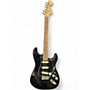 Used 2017 Fender Deluxe Stratocaster Black Solid Body Electric Guitar Black
