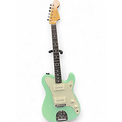 Used 2017 Fender Fender Limited Edition Parallel Universe Series  Surf Green Solid Body Electric Guitar